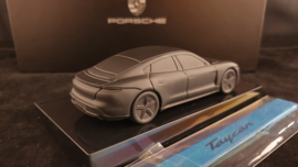 Porsche Taycan - Paperweight on pedestal