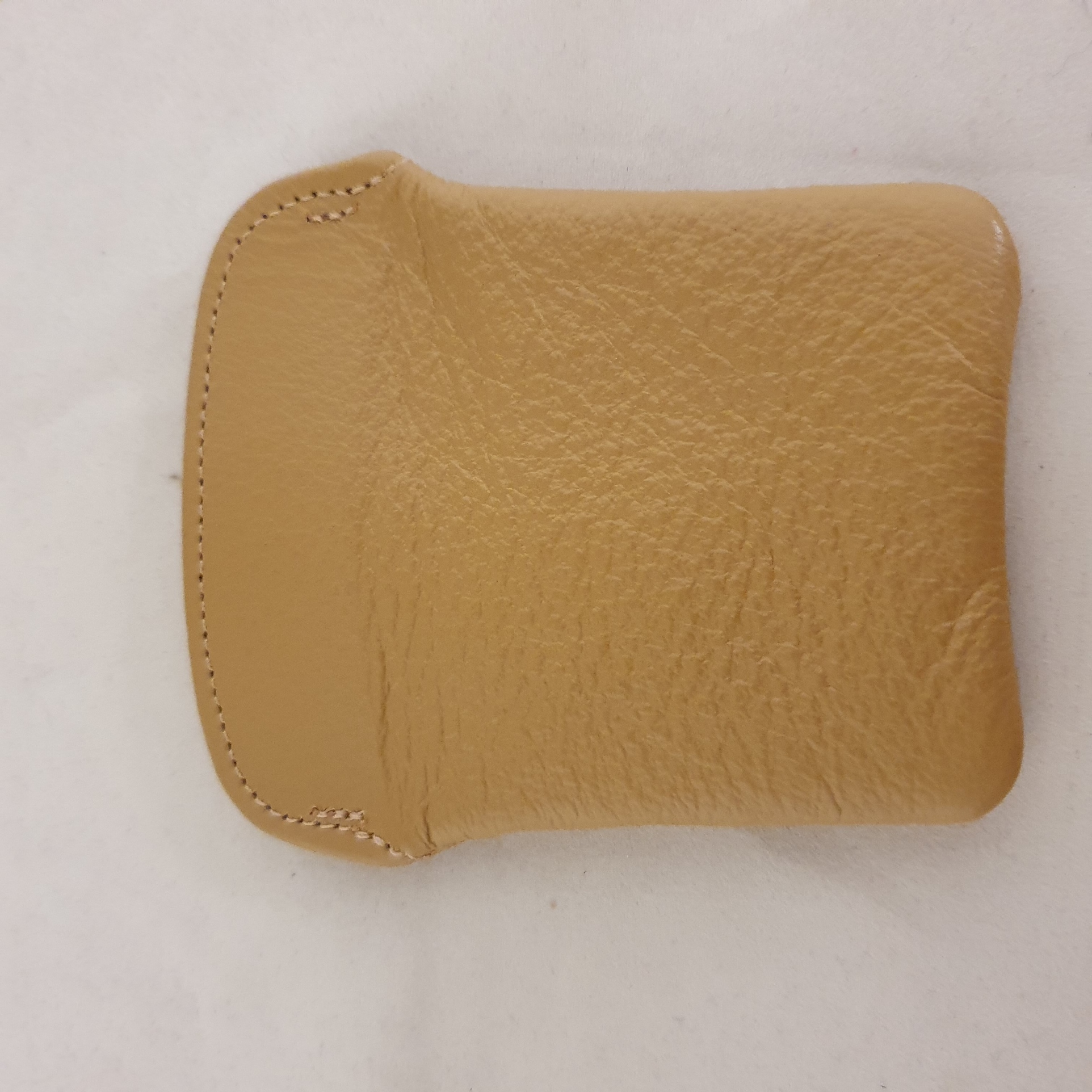 Porsche 911 sleuteletui leder - Cashmere Beige