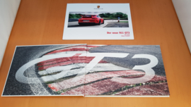 Porsche 911 991.2 GT3 hardcover brochure 2017 Including pricelist