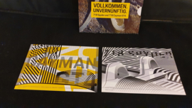 Porsche postcards 718 Spyder and 718 Cayman GT4 - Vollkommen Unvernunftig