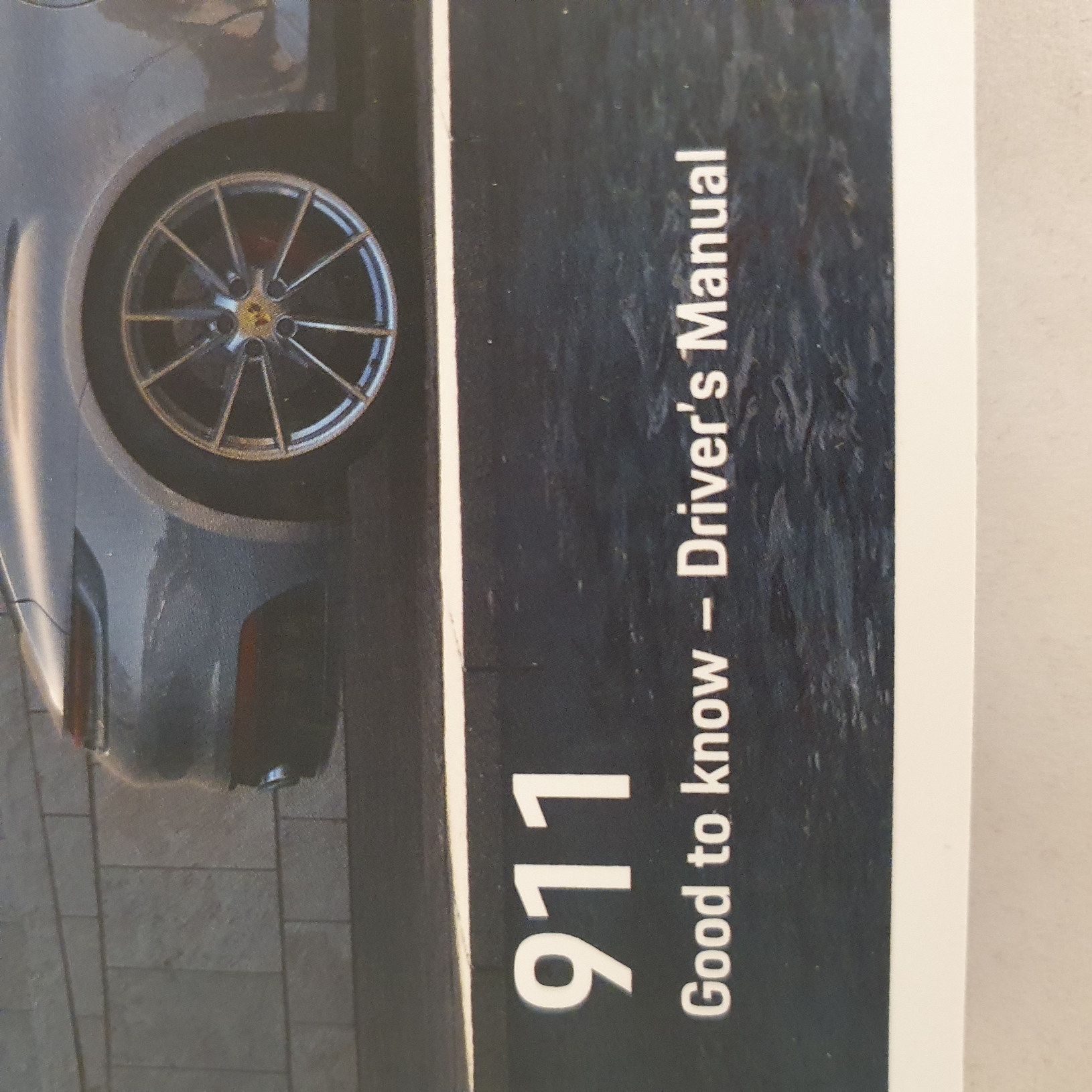 Porsche 911 992 handleiding 2020 - EN WKD 992 01 20 21