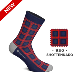 Porsche 930 Shottenkaro - HEEL TREAD Socken