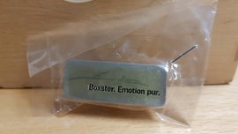 Porsche Boxster pin - Emotion Pur