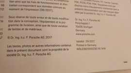 Porsche 911 991.2 GT3 hardcover broschüre 2017 - Französisch