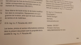 Porsche 911 991.2 GT3 hardcover brochure 2017 - Français