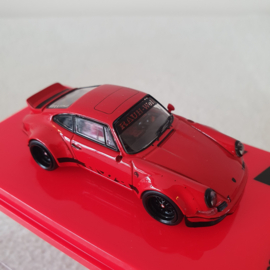 Porsche 911 Carrera 964 RWB Backdate red 1/64 Tarmac - T64-046-RE
