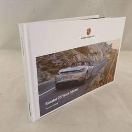 Brochure Porsche Boxster 25 Years Edition cartonnée 2021 - NL WSLB2101001791