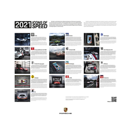 Porsche kalender 2021 - Icons of Speed