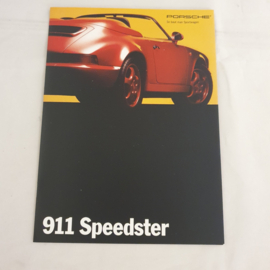 Porsche 911 964 Speedster brochure 1993 - WVK127.910.93