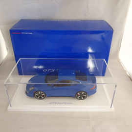Porsche 911 991 Carrera GTS Club Coupé Amérique 2015 bleu 1/18 GT Spirit WAX02100006