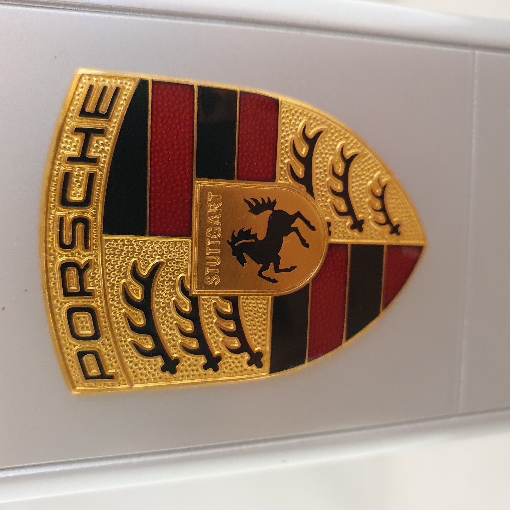 Porsche desktop pylon with logo - Porsche dealer edition