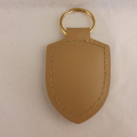 Porsche Schlüsselanhänger mit Porsche Emblem - Beige WAP0500980H