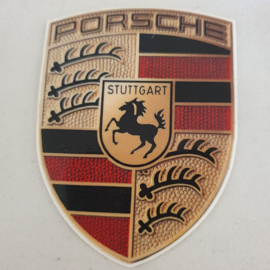 Porsche embleem logo kofferklep - 67,5 x 50 mm