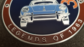 Grillbadge - Porsche 356 Legends of 1963 Porsche Design