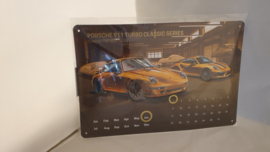 Porsche 911 Turbo Classic Series perpetual (desk) calendar