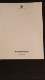 Porsche Cayman 2006 - Presseinformationsset mit CD