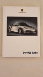 Porsche 911 996 Turbo hardcover broschüre 2002 - DE - Der 911 Turbo