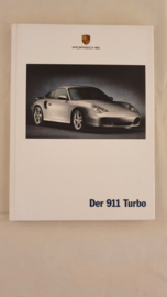 Porsche 911 996 Turbo brochure reliée 2002 - DE - Der 911 Turbo