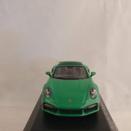 Porsche 911 992 Turbo S Cabriolet 2020 Vert Python 1/43 Minichamps 410069482