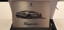 Porsche Taycan Design croquis - boîte-cadeau