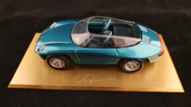 Porsche Panamericana 1989 Maßstab 1:43 - Auf Bronzeteller stand