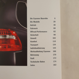 Porsche Cayenne Hardcover Broschüre 2008 - DE WVK41681008