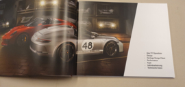 Porsche 911 991 Speedster Hardcover brochure 2019- Allemand