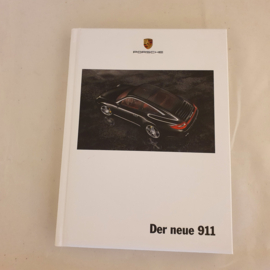 Porsche 911 997 Hardcover broschüre 2008 Der neue 911 - DE