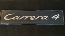 Porsche Showroom Kfz-Kennzeichen - Carrera 4