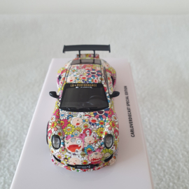 Porsche 911 997 LBWK Jaden C Sunflowers 1/64 Inno64 - In64-997LB-JCSF