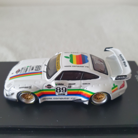 Porsche 911 993 RWB White Apple #89 Time micro 1/64 TM640508b