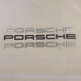 Porsche letters - 4 bij 2 cm