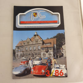 Porsche Club Deutschland Magazine 1986