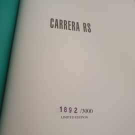 Porsche Carrera RS livre dans coffret 1992 - ISBN 3-9500179-1-7