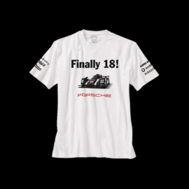 Porsche 919 T-shirt Finally 18 Le Mans 2016 white Porsche Design