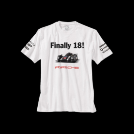 Porsche 919 T-shirt Finally 18 Le Mans 2016 blanc Porsche Design