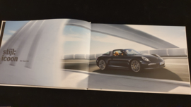 Porsche hardcover brochure 911 991 Targa 2013 - Dutch