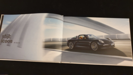 Porsche hardcover brochure 911 991 Targa 2013 - NL