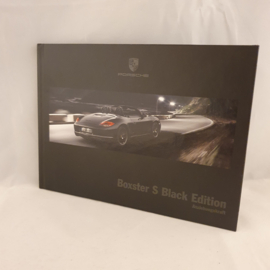 Porsche Boxster S Black Edition hardcover Broschüre 2010 - DE