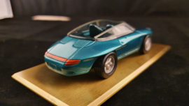 Porsche Panamericana 1989 Maßstab 1:43 - Auf Bronzeteller stand