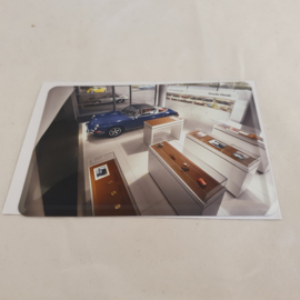 Salle d’exposition de cartes postales en étain Porsche Classic