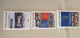 Porsche Postkarten Le Mans Historische Rennplakate