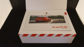 Porsche 911 991.2 GT3 Promotion Box mit Maßstab Modell WAP0201490H