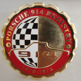 Grill badge - Porsche 914 Registry 1970/1976