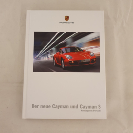 Porsche Cayman (S) Hardcover Broschüre 2007 - DE WVK30681007
