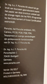 Porsche 911 991.2 GT2 RS brochure reliée 2017 - NL