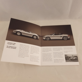 Porsche Boxster S 50 ans 550 Spyder brochure 2003 - DE WVK 302 010 04