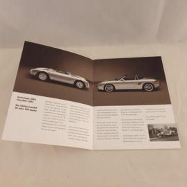Porsche Boxster S 50 years 550 Spyder brochure 2003 - DE WVK 302 010 04