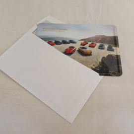 Modèles de cartes postales Porsche Classic en étain