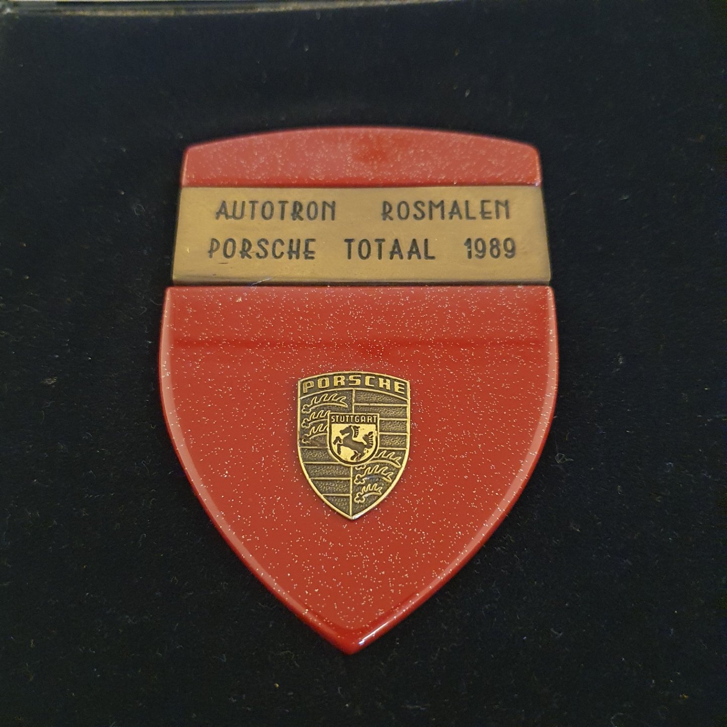 Porsche Total 1989 emblème - Autotron Rosmalen